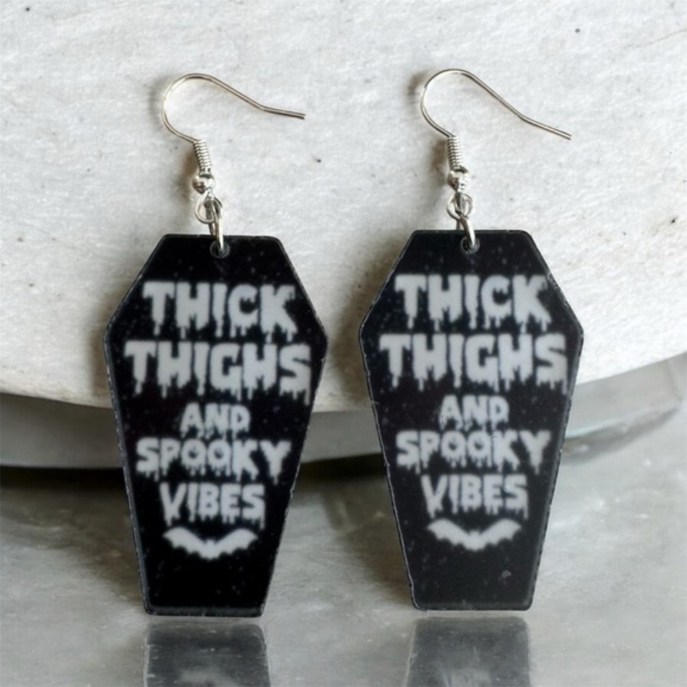 Halloween Acrylic Earrings!
